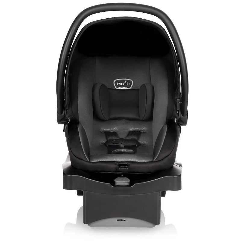 Photo 1 of Evenflo LiteMax 35 Infant Car Seat, Lightweight, Extended Use, Belt Lock-Off, Ergonomic Handle
