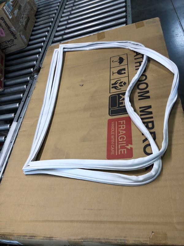 Photo 1 of New Upgraded 5304507199 Freezer Door Gasket Compatible with frigidaire Kenmore Freezer Door Gasket,Replaces 216522312,216522313,AP6037262,PS11770643,Exceed OEM Standard,2 Year Warranty