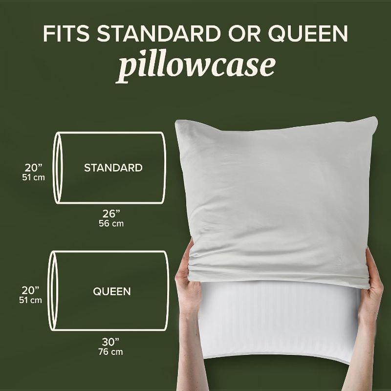 Photo 1 of Beckham Hotel Collection Luxury Linens Down Alternative Pillows for Sleeping, Queen, 