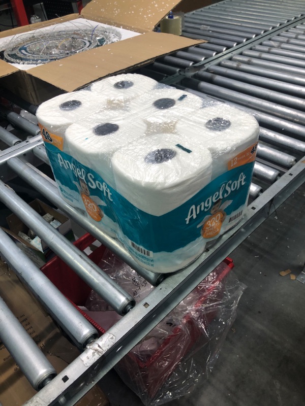 Photo 2 of Angel Soft® Toilet Paper, 48 Mega Rolls = 192 Regular Rolls, 2-Ply Bath Tissue