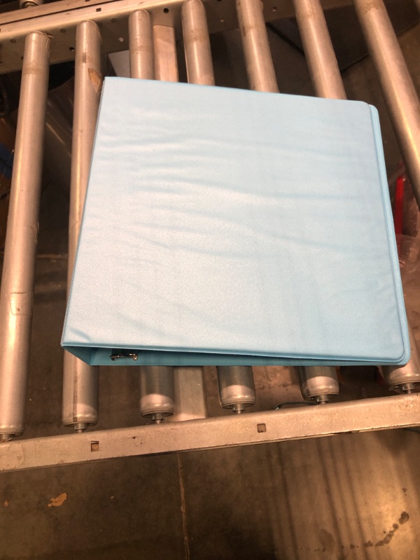 Photo 1 of 3 Ring Binder 1.5 Inch Red, 1 ½ inch Binder Clear View Cover with 2 Inside Pockets, Colored School Supplies Office and Home – by Enday 1.5-Inch Blue