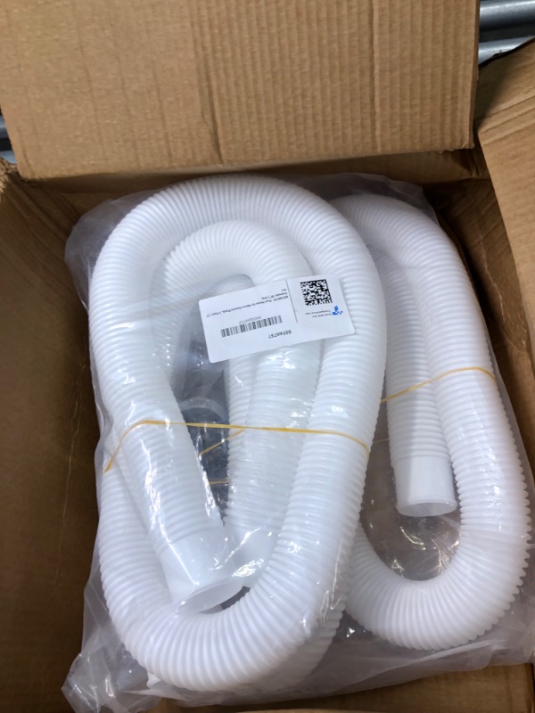 Photo 3 of 1.5 Inches Pool Hoses for Above Ground Pools, 3 Pack 1.5" Diameter Pool Pump Replacement Hose 59" Long Filter Pump Hose Compatible with Intex 28337EH & Other 1.5 Inches Pool Hose Pump