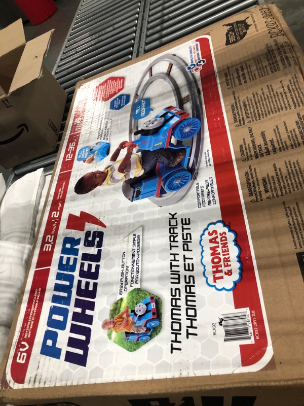 Photo 1 of Fisher-Price Power Wheels Thomas And Friends Thomas With Track