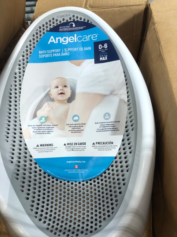 Photo 3 of Angelcare Baby Bath Support (Grey) | Ideal for Babies Less than 6 Months Old