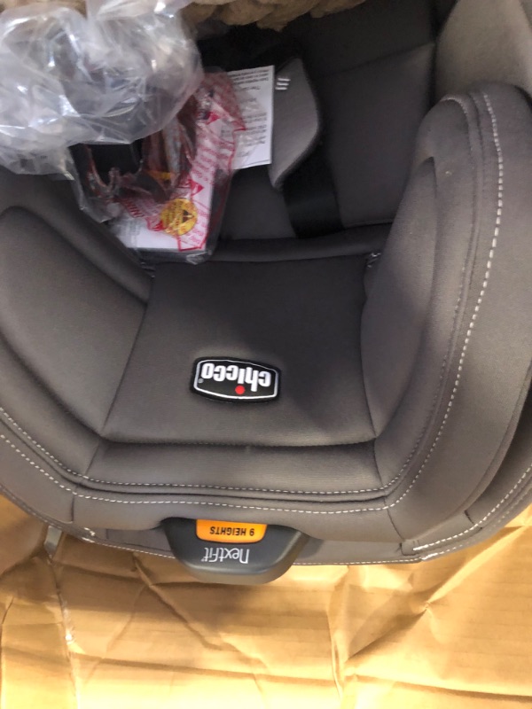 Photo 3 of Chicco NextFit Max ClearTex Convertible Car Seat| Rear-Facing Seat for Infants 12-40 lbs. | Forward-Facing Toddler Car Seat 25-65 lbs. | Baby Travel Gear | Cove/Grey Cove/Grey NextFit Max ClearTex