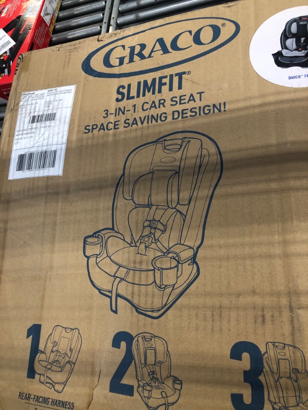 Photo 2 of Graco - Slimfit All-in-One Convertible Car Seat, Darcie