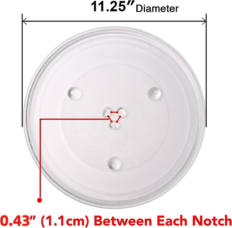 Photo 1 of 13.25’’ Microwave Glass Tray