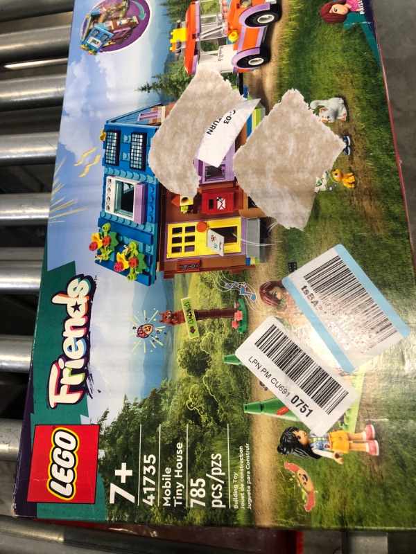 Photo 2 of LEGO Friends Mobile Tiny House 41735, Forest Camping Dollhouse Pretend Play Set with Toy Car to Enjoy The Great Outdoors, Includes Leo & Liann Friendship Mini-Dolls, Gift Idea for Kids 7 Plus Standard Packaging