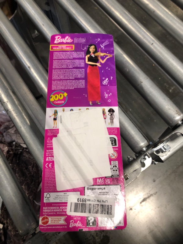 Photo 1 of Barbie Doll & Accessories, Career Violinist Musician Doll with Violin and Bow