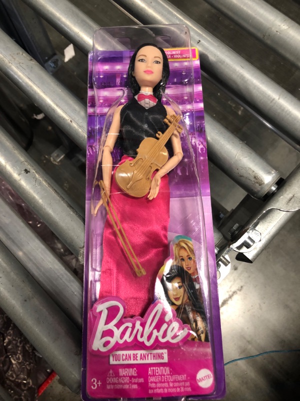 Photo 1 of Barbie Doll & Accessories, Career Violinist Musician Doll with Violin and Bow