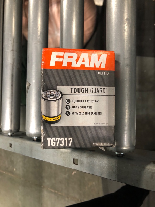 Photo 2 of FRAM Tough Guard Replacement Oil Filter TG7317, Designed for Interval Full-Flow Changes Lasting Up to 15K Miles