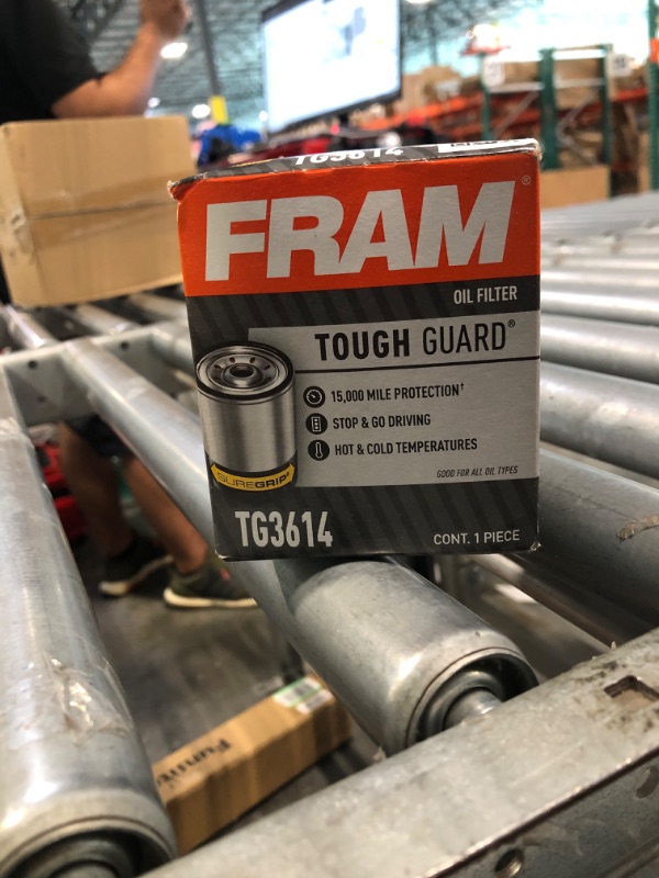 Photo 2 of FRAM Tough Guard Replacement Oil Filter TG6607, Designed for Interval Full-Flow Changes Lasting Up to 15K Miles