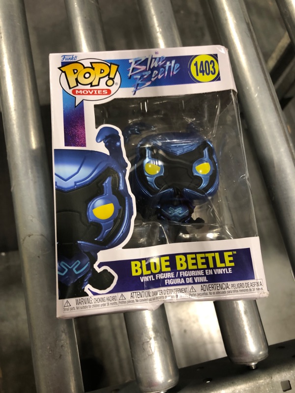 Photo 2 of Funko Pop! Movies: - Blue Beetle - Blue Beetle with Chase (Styles May Vary)