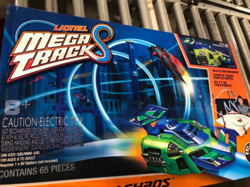 Photo 3 of Lionel Mega Tracks - Corkscrew Chaos Green Engine