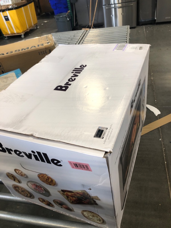 Photo 2 of Breville Smart Oven Air Fryer Pro, Brushed Stainless Steel, BOV900BSS New