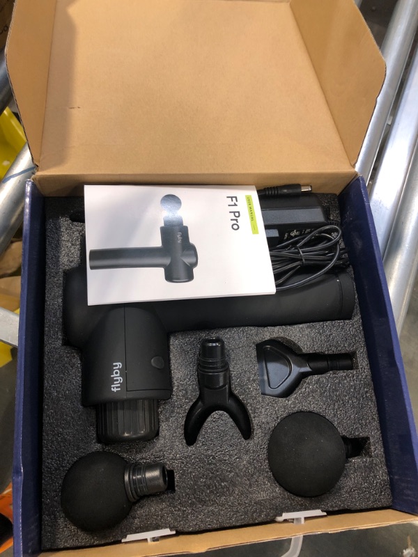 Photo 1 of Flyby Massage Gun Deep Tissue - Percussion Muscle Massager Gun for Athletes F1Pro - Handheld Electric Neck & Back Massager for Pain Relief - Lightweight Percussive Body Massager for Women and Men