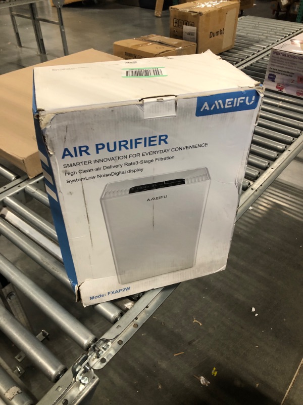 Photo 2 of AMEIFU Air Purifiers for Home Large Room up to 1740ft² with Washable Fliter Cover, Hepa Air Purifiers, H13 True HEPA Air Filter for Wildfires, Pets Hair, Dander, Smoke, Pollen, 3 Fan Speeds, 5 Timer, Sleep Mode 15DB Air Cleaner