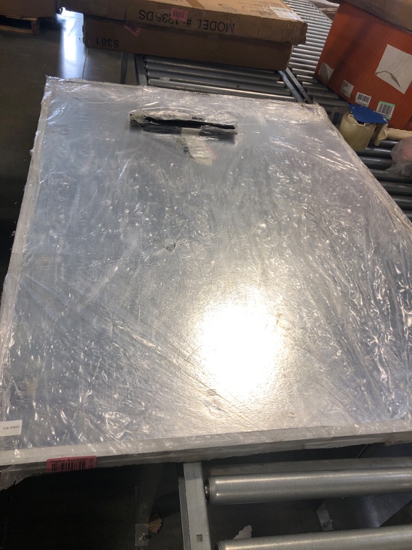 Photo 2 of VIZ-PRO Large Dry Erase White Board/Magnetic Foldable Whiteboard, 72 X 48 Inches, Silver Aluminium Frame