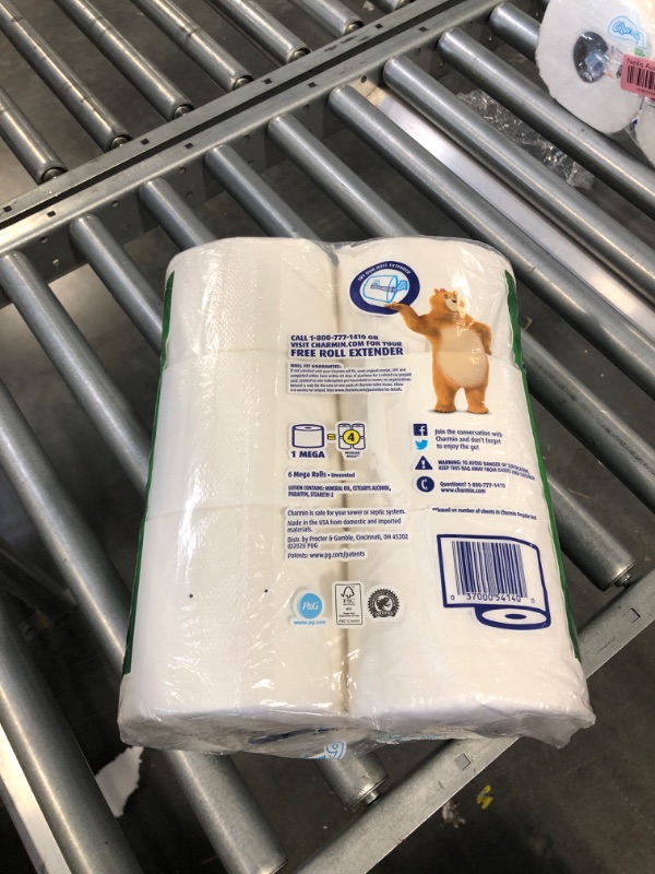 Photo 3 of Charmin Ultra Gentle Lotion Bathroom Tissue, Mega Rolls, 2-Ply - 6 rolls