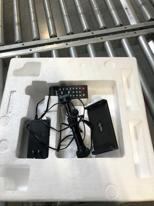 Photo 1 of Moukey Karaoke Machine with 2 UHF Wireless Microphones, Portable Bluetooth PA System Speaker, Lyrics Display Holder, Party Lights & Echo/Treble/Bass Adjustment Support TWS/REC/AUX/MP3/USB/TF/FM 2023 New 10" Karaoke Speaker