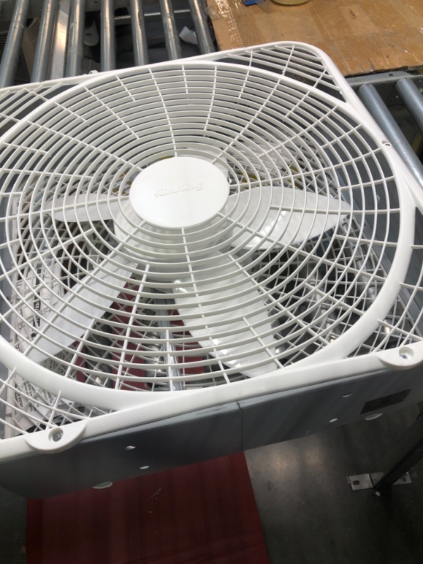 Photo 1 of Air King 9723 20-Inch 3-Speed Box Fan , White,grey