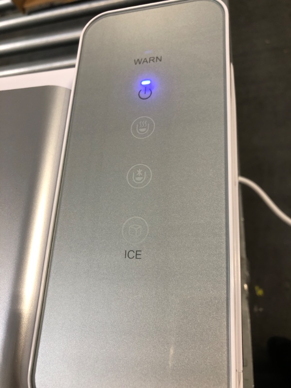 Photo 1 of SOOPYK Hot and Cold Water Cooler Dispenser with Ice Maker for 5 Gallon Bottle Built-in Ice Maker 27 lbs in 24 hrs Perfect for Home Office