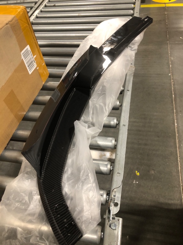 Photo 1 of SIDMILE Front Bumper Lip Compatible with 2012-2018 BMW F30 3 Series M Sport Spoiler Chin 2Pcs Carbon Fiber Look