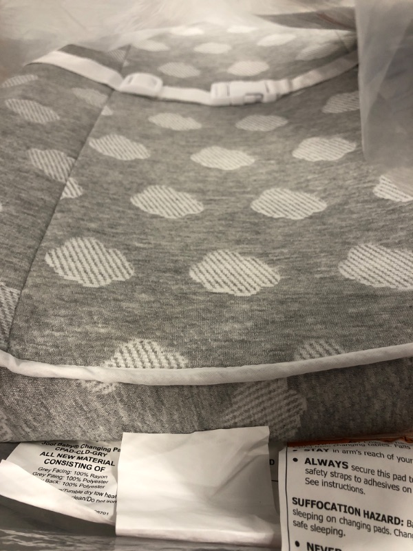 Photo 1 of Contoured Changing Pad - Waterproof & Non-Slip, Includes a Cozy, Breathable, & Washable Matress Cover - Jool Baby
