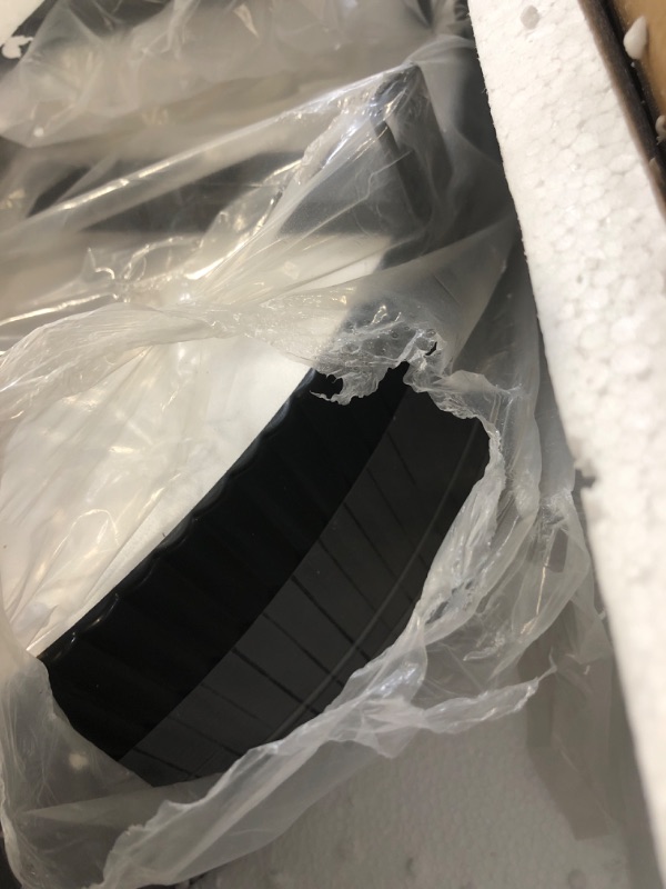 Photo 1 of OIOG Modern Side Table with Drawer, Industrial 2 Tier End Table with Shelf, Wood Nightstand with Storage for Living Room, Bedroom, Office, Dorm, Black