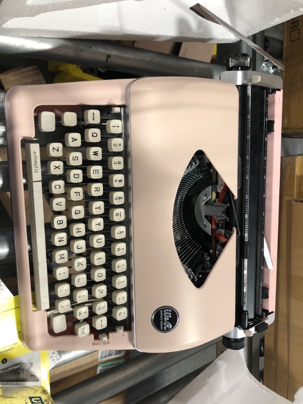 Photo 4 of We R Memory Keepers 0718813102971 Typewriter Typecast-Pink