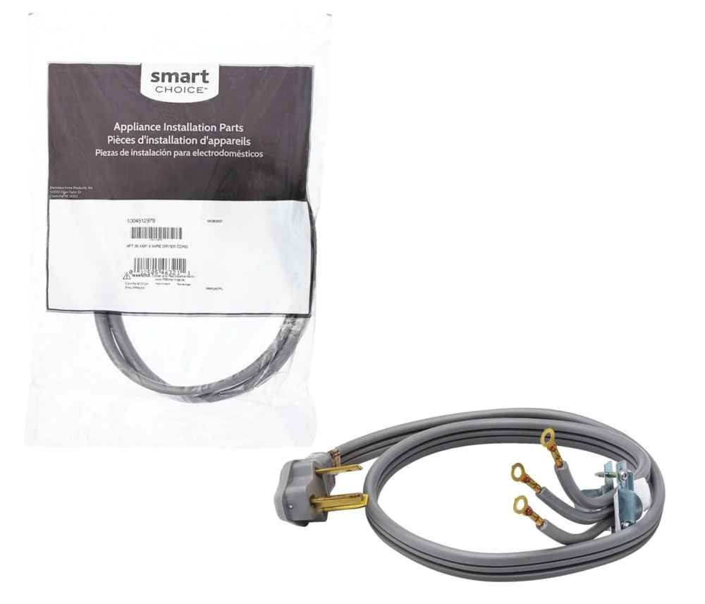 Photo 1 of ELECTROLUX Smart Choice 5 ft 50 Amp 3 Wire Dryer Cord
