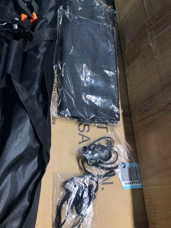 Photo 1 of Photo Backdrop Stand, CPLIRIS 6.5x10ft Adjustable Parties Background Support with 4 Spring Clips, 2 Sandbag, 4 Backdrop Holder Clip for Photoshoot, Parties, Baby Shower, Birthday