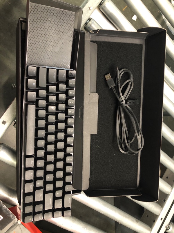 Photo 1 of ASUS ROG Falchion NX 65% Wireless RGB Gaming Mechanical Keyboard | ROG NX Red Linear Switches, PBT Doubleshot Keycaps, Wired / 2.4G Hz, Touch Panel, Keyboard Cover Case, Macro Support