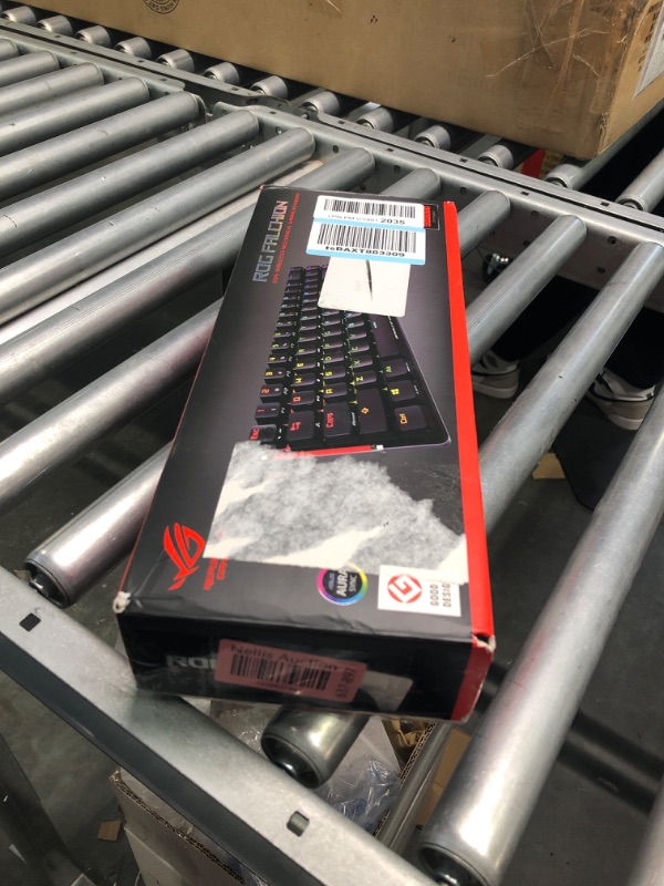 Photo 1 of ASUS ROG Falchion NX 65% Wireless RGB Gaming Mechanical Keyboard | ROG NX Red Linear Switches, PBT Doubleshot Keycaps, Wired / 2.4G Hz, Touch Panel, Keyboard Cover Case, Macro Support