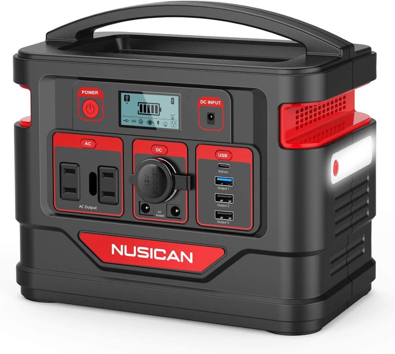 Photo 1 of Peak Nusican 300W / Peak 600W Powerful Portable Power Station 80000mAh Backup Battery