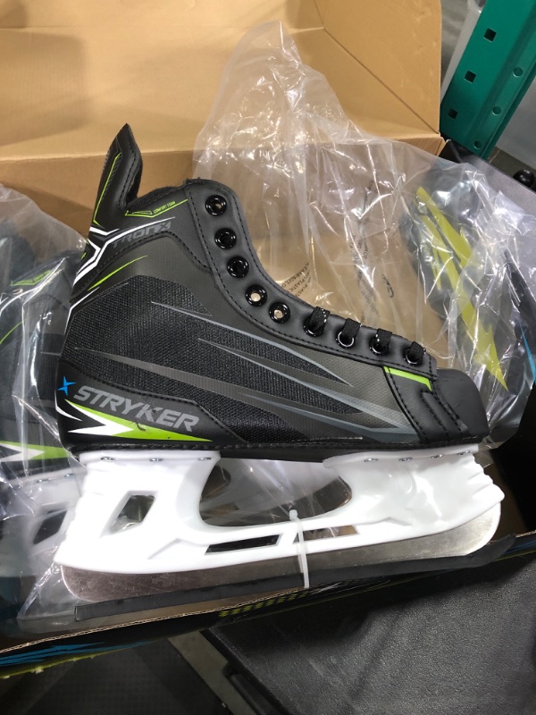 Photo 4 of TronX Stryker Soft Boot Senior Men Boys Kids Ice Hockey Skates - All Adult and Junior Sizes - Great for Recreational Skating Skate Size 5 (Shoe Size 6.5)