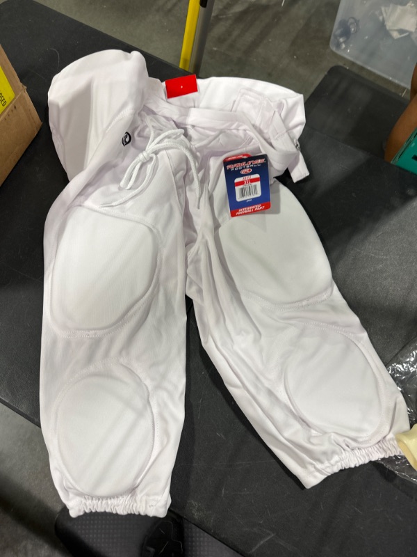 Photo 3 of Rawlings Fppi Lightweight Football Pants | Integrated Pads | Practice/Game Use | Adult Sizes | Multiple Colors White 3X-Large