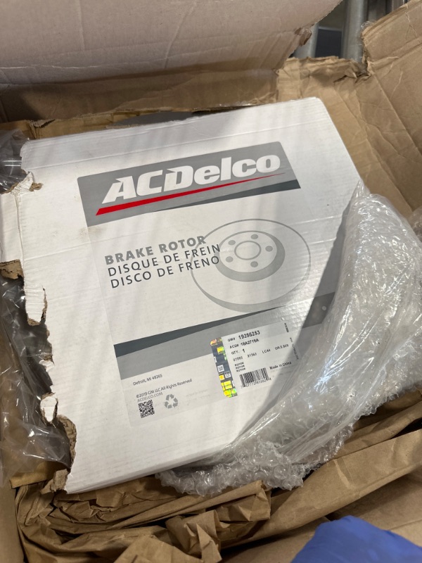 Photo 2 of ACDelco Silver 18A2719A Front Disc Brake Rotor