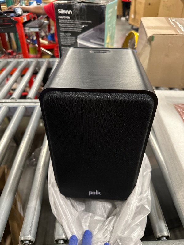 Photo 2 of Polk Audio Signature Elite ES15 Bookshelf Speaker - Hi-Res Audio Certified, Dolby Atmos & DTS:X Compatible, 1" Tweeter & 5.25" Woofer, Power Port Technology for Effortless Bass (Pair, Stunning Black)