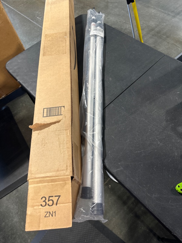 Photo 1 of Sunnyglade 2 Pcs Adjustable Tarp Poles Telescoping Aluminum Rods Portable Awning Poles for Camping,Backpacking,Hiking(Set of 2)