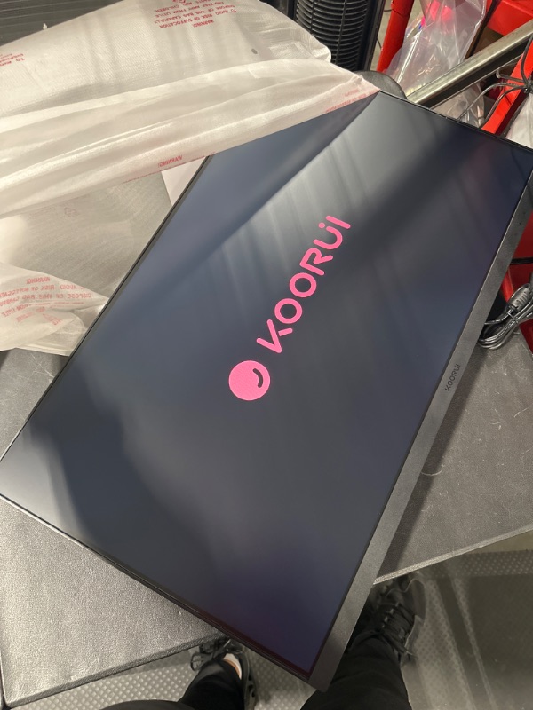 Photo 1 of KOORUI 27 Inch FHD Monitor, Computer Monitors Full HD(1920 x 1080p) IPS Display 75Hz, HDMI, VGA, 5ms Response Time, 75 x 75 mm VESA Mountable, Frameless 27" 75Hz IPS
