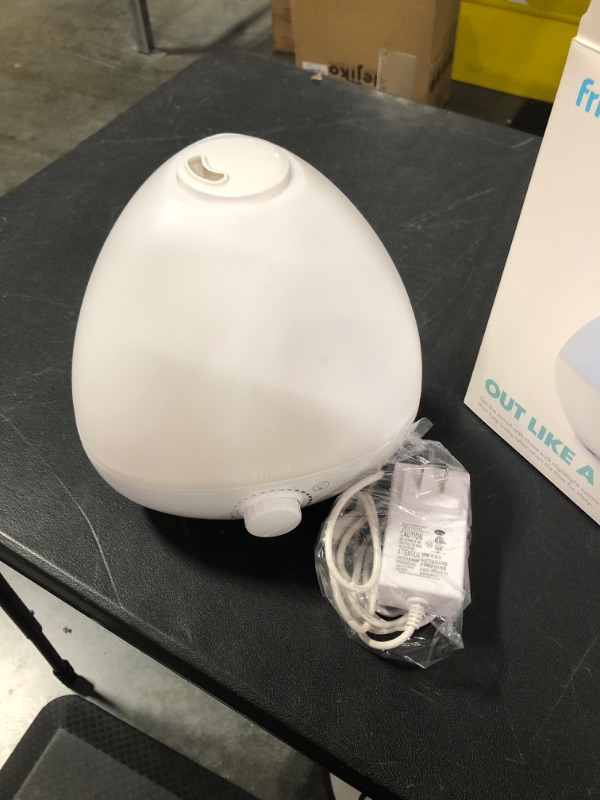 Photo 1 of Frida Baby Fridababy 3-in-1 Humidifier with Diffuser and Nightlight, White