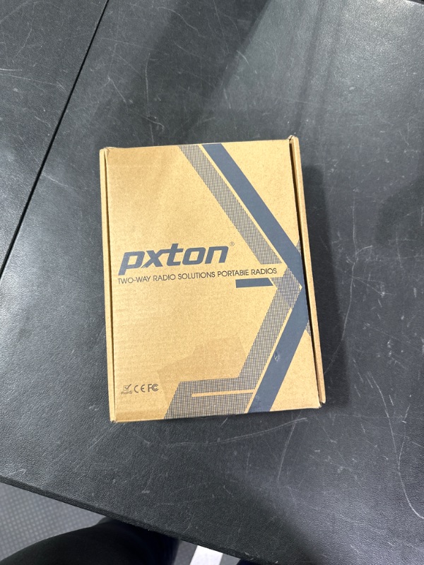 Photo 3 of pxton Walkie Talkies Rechargeable Long Range Two-Way Radios with Earpieces,2-Way Radios UHF Handheld Transceiver Walky Talky with Flashlight Li-ion Battery and Charger?2 Pack?