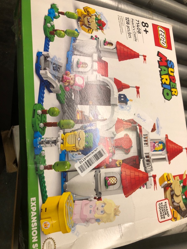 Photo 1 of LEGO Super Mario Peach’s Castle Expansion Set 71408 Building Toy Set for Kids, Boys, and Girls Ages 8+ (1,216 Pieces) FrustrationFree Packaging