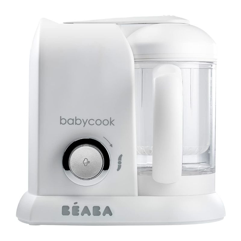 Photo 1 of 
BEABA Babycook Solo 4 in 1 Baby Food Maker, Baby Food Processor, Steam Cook and Blender, Large Capacity 4.5 Cups, Cook healthy baby food at Home, Dishwasher...