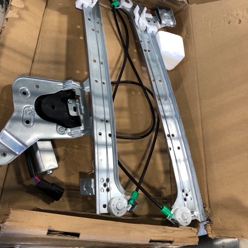 Photo 1 of Rear Left Driver Side Power Window Regulator with Motor for Chevrolet Silverado 1500 3500 2001-2006 GMC Sierra 1500 2500 HD 3500 Rear Driver Side