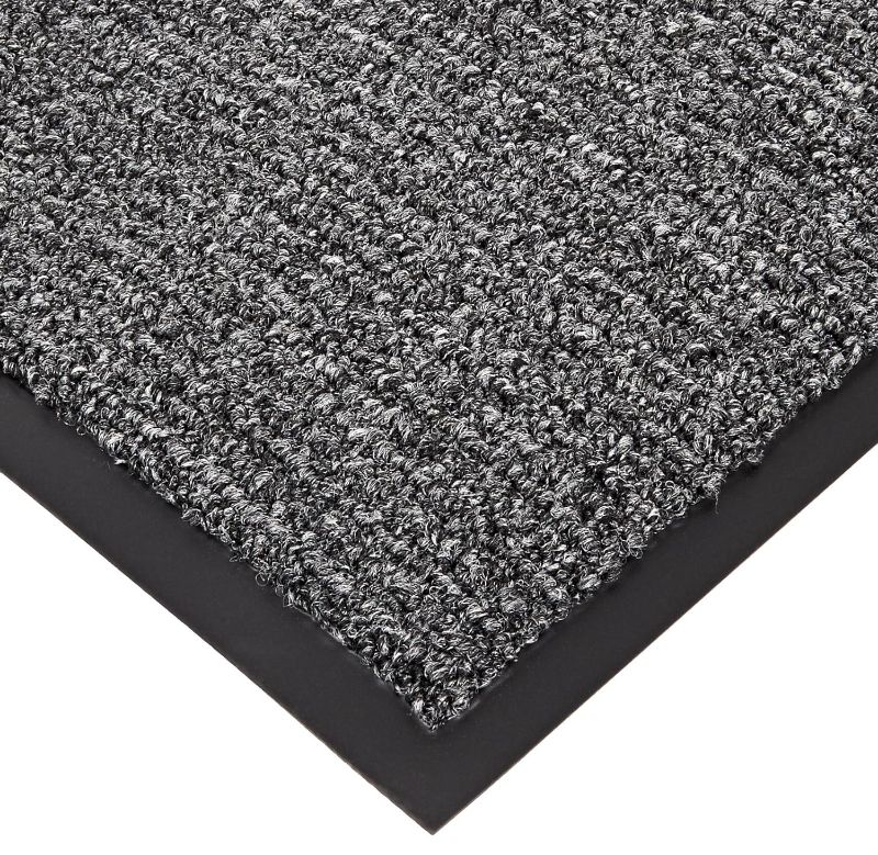 Photo 1 of 
Notrax 132 Estes Entrance Mat, for Home or Office, Charcoal, 3' Width x 4' Length
Size:3' Width x 4' Length