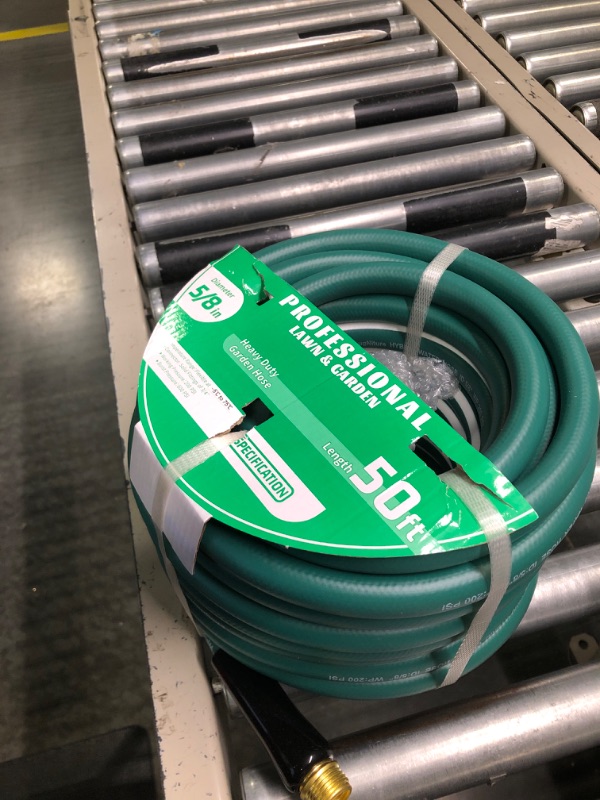 Photo 3 of 
SnugNiture Garden Hose 50 ft x 5/8", Heavy Duty, Light Weight, Flexible Water Hose with 3/4'' Solid Fittings for All-Weather Outdoor