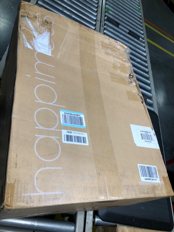 Photo 1 of happimess HPM1005D Marco Rectangular 10.5-Gallon Double Bucket Trash Can with Soft-Close Lid, Modern, Minimalistic, Fingerprint Proof for Home, Kitchen, Laundry Room, Office, Rose Gold