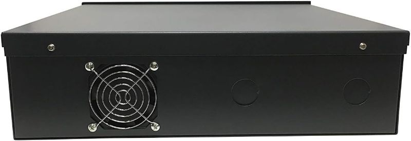 Photo 3 of Ares Vision Heavy Duty Steel 18" x 18" x 5" DVR/PC Security Lock box with 16 Gauge steel walls, and Exhaust Fan, Great electonics lock box for stores, gyms, classrooms, and any public place